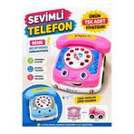 SAZE Sevimli Oyuncak Telefon | Çocuklar İçin Eğlenceli Rol Yapma Oyuncağı | Renk Seçenekli Telefon Oyuncak
