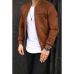 SB Collection Erkek Süetkolej Baharlık Ceket - Kahve - Taba