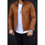 S/B Collection SB Collection Erkek Siyahbaharlık Süet Ceket - 2XL - Kahve - Taba