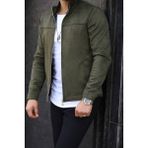 S/B Collection SB Collection Erkek Siyahbaharlık Süet Ceket - M - Haki