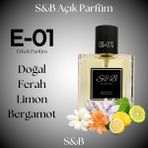 S&b E-01 (Muadil: Gio Arman - Aqua D Geo) 30ML Erkek Parfüm - 30 ml