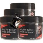 Sb Shopping Belly Fatburner Eritmek Için Masaj Bakım Kremi 4X100 Ml+1 Adet Jel ile - 1li