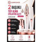 Sb Shopping Kadınlar Için Hassas Tüy Alma Kaş Düzeltme Özellikli Mini Epilasyon Aleti