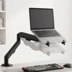 Sb Shopping PM-27096 Profesyonel Amortisörlü 2'si 1 Arada Laptop Monitör Standı