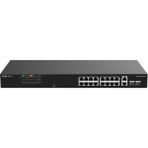 Sb Shopping Ruijie Reyee RG-ES118FGS-LP Port, 16 Port Megabit Poe, 120W, 2 Port Gigabit Combo, Switch M