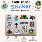 Sb Store Gamer Oyuncu Temalı Sticker Notebook Tablet Etiketi Model 11 - Çok Renkli
