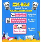 Sb Store Okul Kreş Etiketi Kalem Defter Özel Isim Yazılabilen Etiket Seti Model 148
