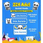 Sb Store Okul Kreş Etiketi Kalem Defter Özel Isim Yazılabilen Etiket Seti Model 149