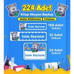 Sb Store Okul Kreş Etiketi Kalem Defter Özel Isim Yazılabilen Etiket Seti Model 187 - 224 Adet