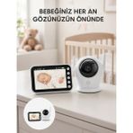 SBN - Store 4.5 Inç Ekranlı Gece Görüşlü Bebek Kamerası ve Monitörü - Lisinya