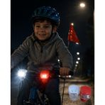 SBN - Store Bisiklet Ön Arka Işık Seti Silikon Çakar LED Güvenlik Lambası - Lisinya