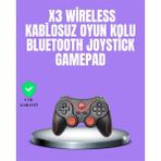sbodurhome Android Uyumlu Gamepad X3 Game Stick Oyun Kolu Bluetooth Bağlantılı - Renkli