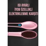 sbodurhome Fön Tarağı Saç Düzleştirici Sıkı Dişli Isı Ayarlı Elektriklenme Karşıtı - Renkli - 1