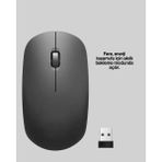sbodurhome Kablosuz Sessiz Mouse – Ayarlanabilir Dpı ve USB Bağlantılı - 1