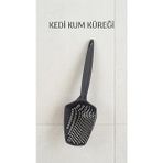sbodurhome Kedi Kumu Eleme Küreği Çift Taraflı Ağlı ve Plastik Çerçeve ile Temizleme - Renkli - 1