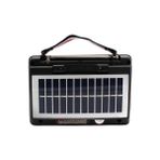 sbodurhome KTF-1428 Solar Enerjiyle Şarj Olabilen Bluetooth Nostalji Hoparlör – Taşınabilir, Güçlü Ses, Mp3 Okuyucu