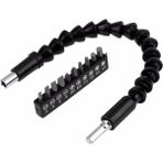 sbodurhome Matkap Ucu - Bükülebilir Oynar Vidalama Bits Uzatma Aparatı 30CM - Komple Set - Standart - Çok Renkli