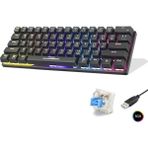 sbodurhome Mekanik Gaming Mini Klavye Blue Switch Rgb - Siyah G509B
