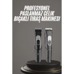 sbodurhome Pro Şarjlı Saç Sakal Tıraş Makinesi Ense Kesme Makinesi Lazer Öncesi Kısaltma - 1