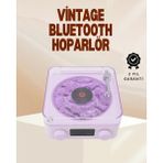 sbodurhome Retro Pikap Hoparlör – Şarjlı Kablosuz Projektör ve Gece Lambası