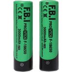 sbodurhome Vtc6 18650 3.7V 3000MAH 30A Li-Ion Şarjlı Pil + Pil Taşıma Kutusu 2'li Set - Renkli
