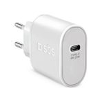 Sbs 1xUSB-C PD 20W Beyaz Seyahat Şarj Cihazı