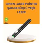Sbusshop 5000MW Yeşil Lazer Pointer Profesyonel Uzun Menzilli - SB001M-48UP65 - Çok Renkli