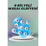 Sbusshop 9 Bilyeli El Şeklinde Omuz Bacak Masaj Aleti Masaj Eldiveni Giyilebilir Plastik Vü - SB001M-48SUN