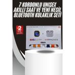 Sbusshop 9 Ultra Akıllı Saat 49MM 2inç Ekran 7 Kordonlu ve Bluetooth Kulaklık - SB001M-47ZZ81 - Çok Renkli