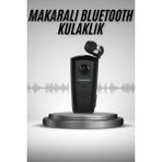 Sbusshop Makaralı Bluetooth Kulakiçi Yaka Kulaklığı Kablosuz Kulaklık - SB001M-47SVT1 - Çok Renkli