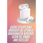 Sbusshop Yeni Nesil Dokunmatik Kontrol Çağrı Cevaplayabilen Kablosuz Bluetooth Kulaklık - SB001M-47WUV6 - Çok Renkli