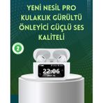 Sbusshop Yüksek Bass ve Güçlü Ses Özellikli Akıllı Bluetooth Kulaklık Dokunmatik Kont - SB001M-47VM7 - Çok Renkli