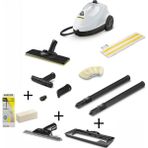 Sc 2 Easyfix Buharlı Temizlik Makinesi Cam Temizlik Aparatı Halı Başlığı 15 Mikrofiber Bez - Beyaz