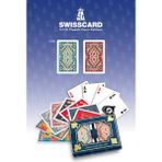 Sc Swısscard - Halı Desenli Plastik Oyun Kartı