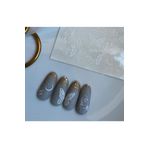 SCA KOZMETİK Beyaz Kelebek Desenli Tırnak Dövmesi Tırnak Tattoo Nail Art Tırnak Sticker