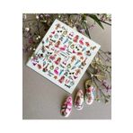 SCA KOZMETİK Yaz Desenli Tırnak Dövmesi Tırnak Tattoo Nail Art Tırnak Sticker