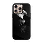 Scaleta Case Apple iPhone 14 Pro Max ile Uyumlu Beşiktaş Tasarımlı Glossy Mat Siyah Silikon Telefon Kılıfı