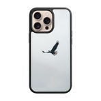 Scaleta Case iPhone 14 Pro Max ile Uyumlu Beşiktaş Tasarımlı Glossy Mat Silikon Telefon Kılıfı, Siyah