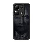 Scaleta Case Xiaomi Redmi Note 13 4G ile Uyumlu, Atatürk Tasarımlı, Mat Silikon, Siyah