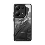 Scaleta Case Xiaomi Redmi Note 13 4G ile Uyumlu, Atatürk Tasarımlı, Silikon, Siyah