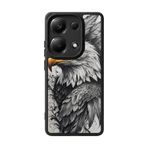 Scaleta Case Xiaomi Redmi Note 13 4G ile Uyumlu Beşiktaş Tasarımlı Glossy Mat Siyah Silikon Telefon Kılıfı