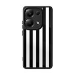 Scaleta Case Xiaomi Redmi Note 13 Pro 4G ile Uyumlu Beşiktaş Tasarımlı Glossy Mat Silikon Telefon Kılıfı, Siyah-Beyaz