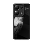 Scaleta Case Xiaomi Redmi Note 13 Pro 4G ile Uyumlu Beşiktaş Tasarımlı Glossy Mat Siyah Silikon Telefon Kılıfı
