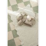 Scallop Tekli Banyo Paspası Bambu 60x100 Ekru