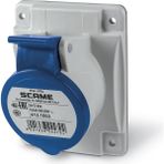 Scame IP44 3x16 A Makine Eğik Priz