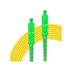 SC/APC – SC/APC Fiber Optik Patch Kablo Tek Mod G652D FTTH OLT ONU Modem Fiber Kablo 20 Metre