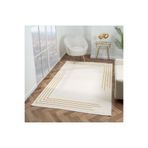 Scarlet Sc003a Gold Modern Desen Salon Halısı, Gold, 156 x 230