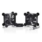 SCCCF Çift 80mm USB Hız Kontrol Fanı, Düz Ekran TV Alıcısı Yönlendirici DVR PlayStation Xbox Bilgisayar Dolabı Soğutucu için 5V Taşınabilir Soğutma Fanı