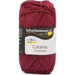 Schachenmayr Catania Pamuk Amigurumi El Örgü Ipi Ipliği Yünü - 425 Bordo