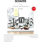 Schafer 14 P Atlas Çeyiz Seti Tencere Tk.